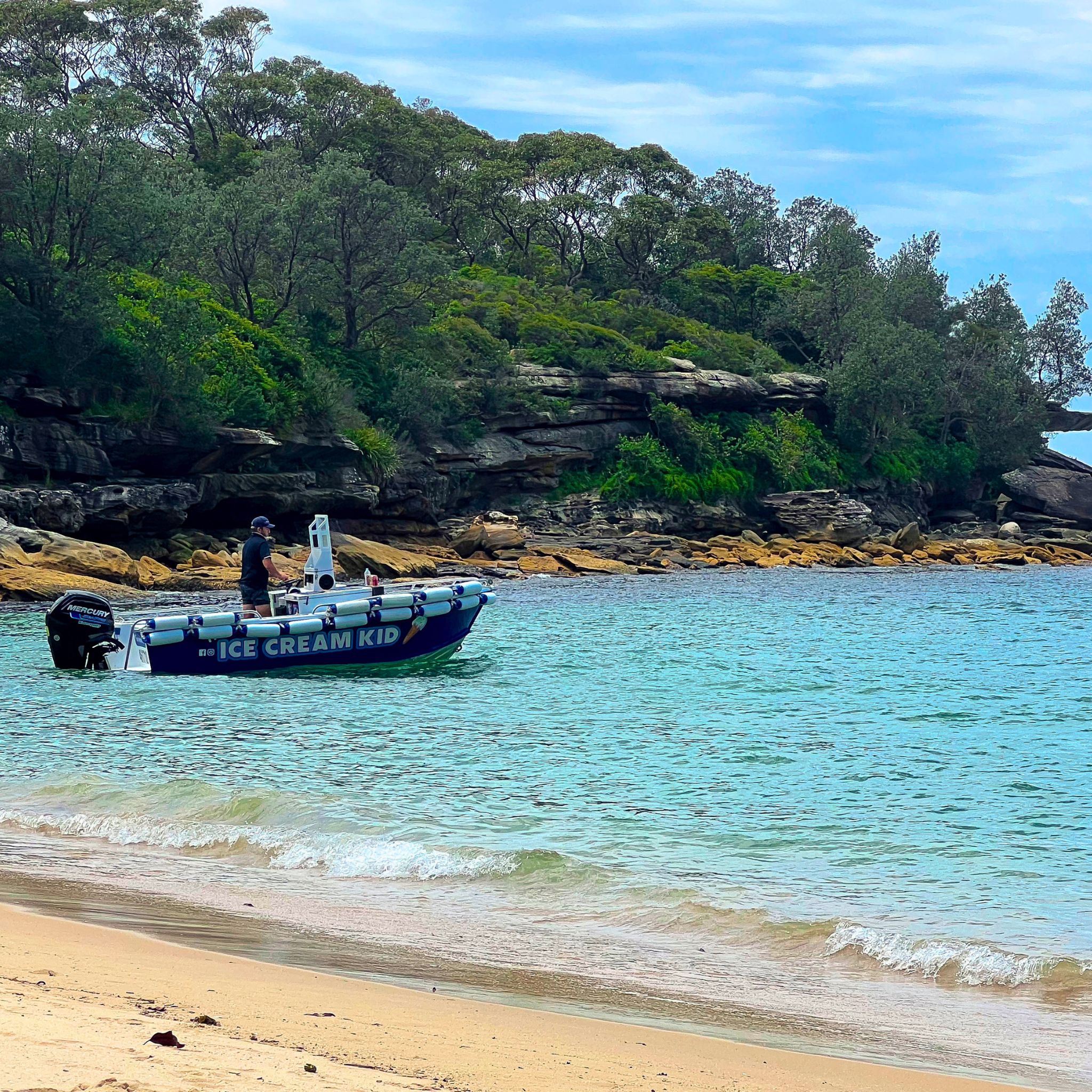 Nude beach in Sydney