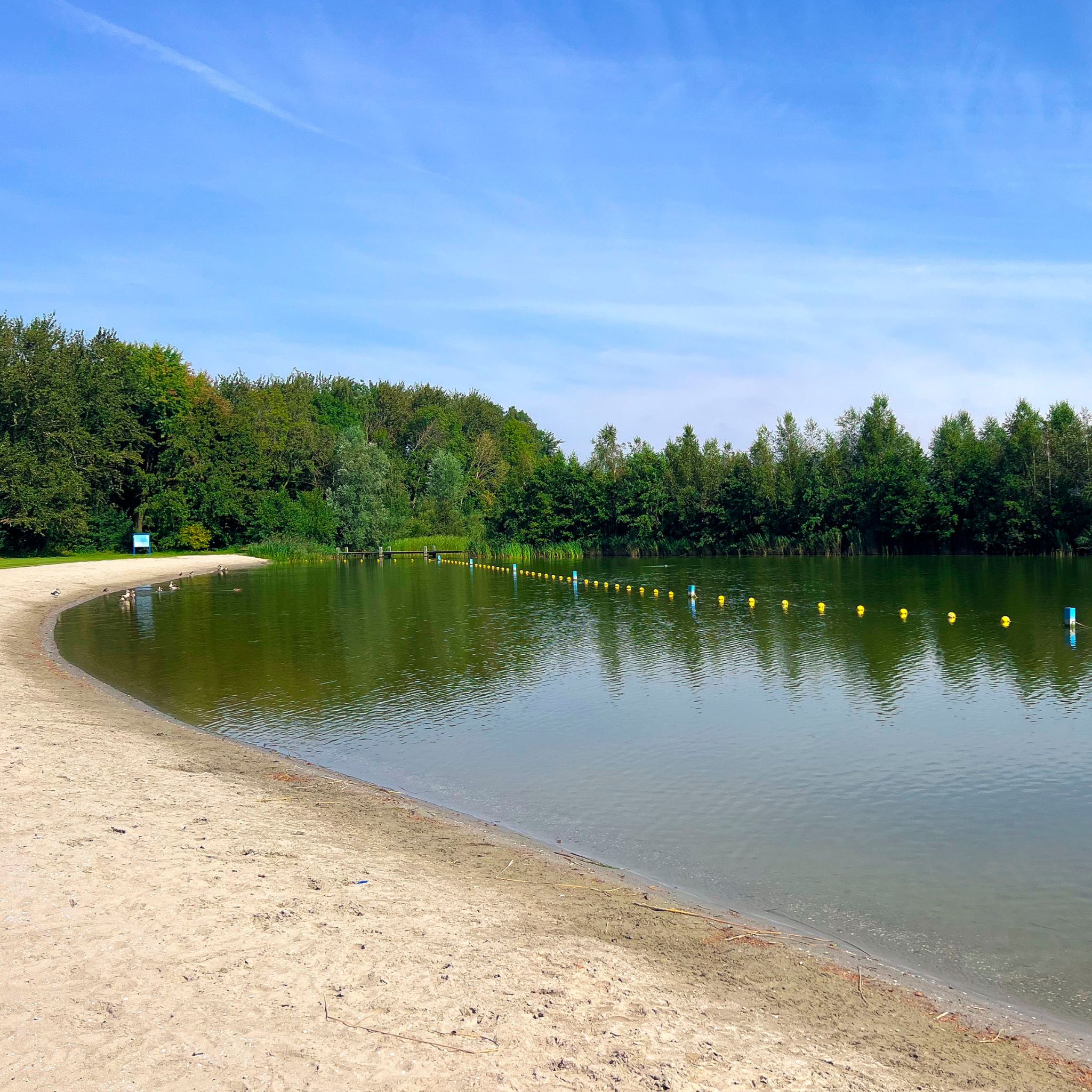 Nude beach in Amsterdam