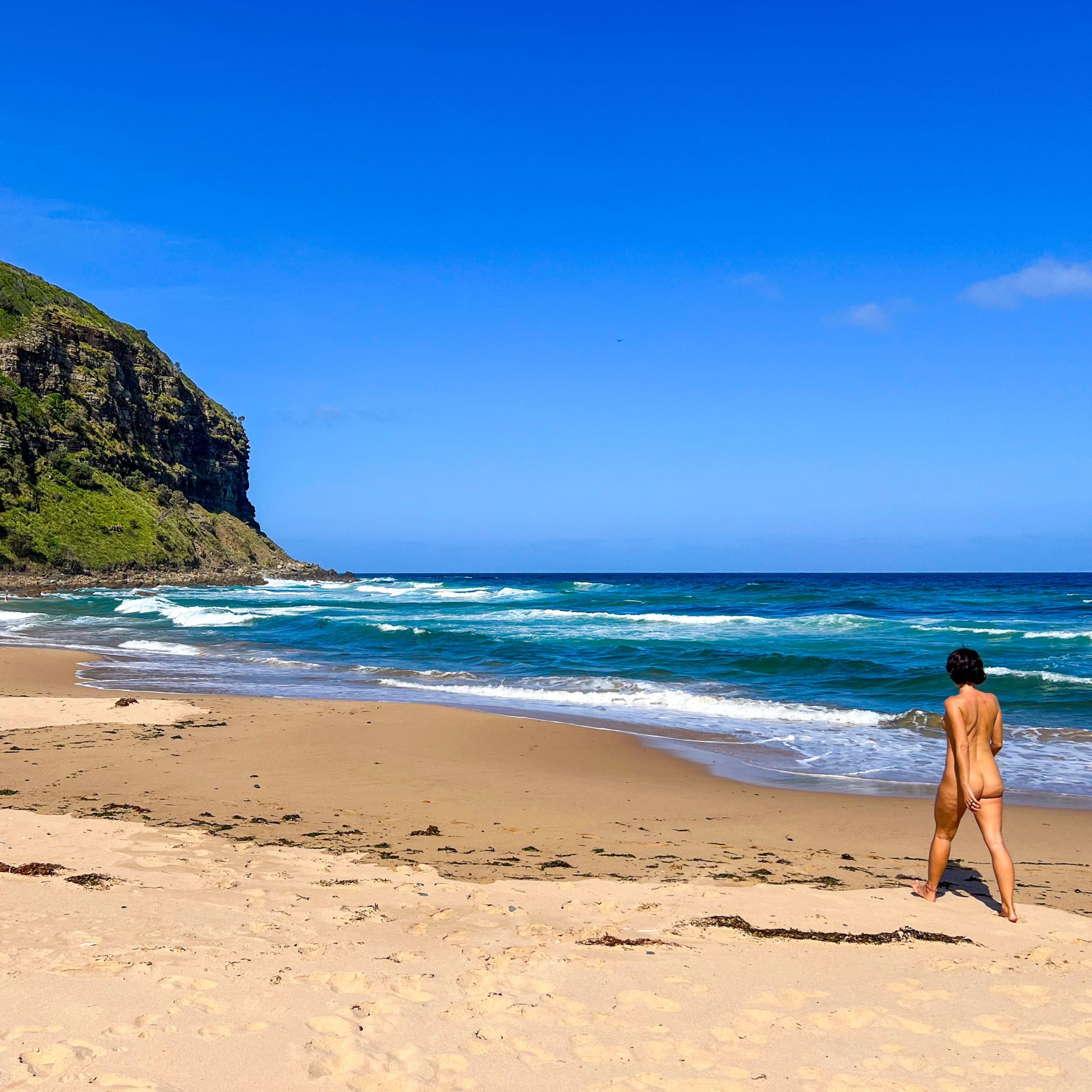 Nude beach in Sydney